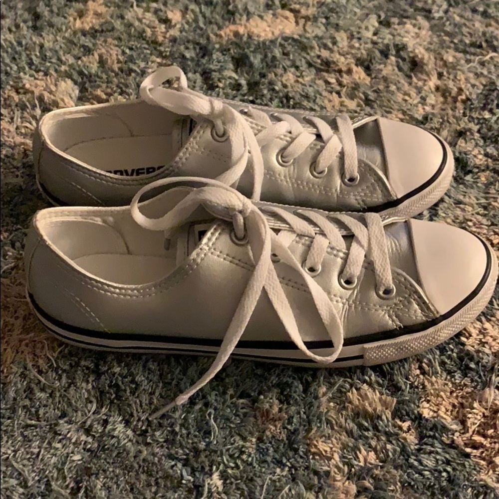 Metallic colored All-Star Converse